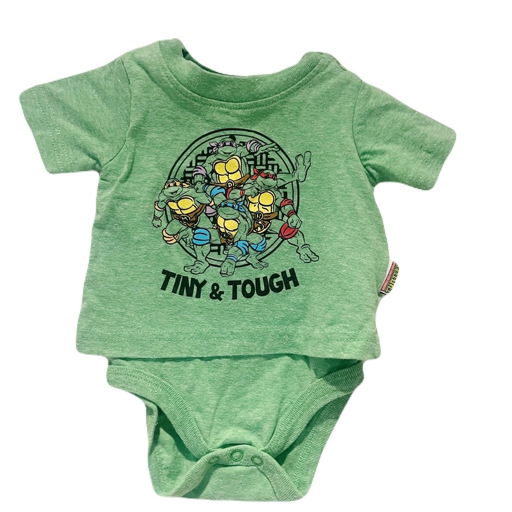 Nickelodeon Y2K 2016 TMNT onesie